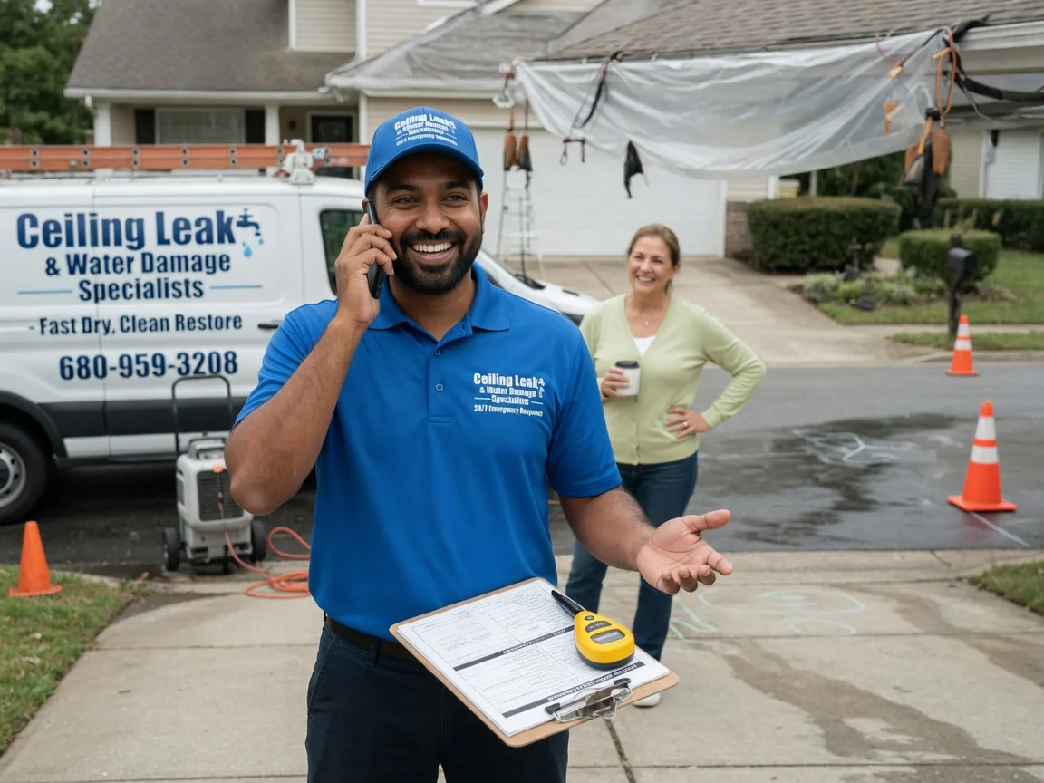 Ceiling Leak Cleanup Mount Juliet, TN FAQs